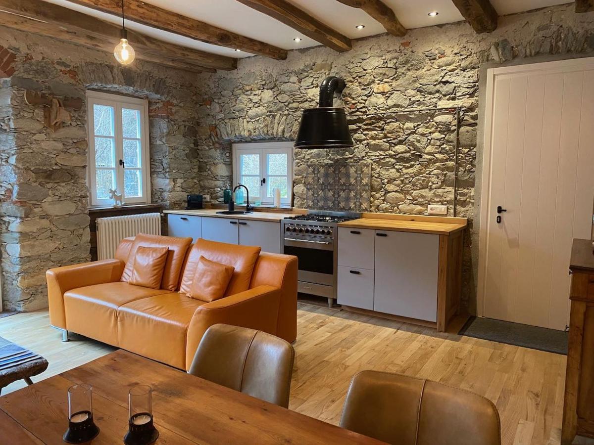 Mountain Cabin Valsesia Appartement Stella Варалло Экстерьер фото